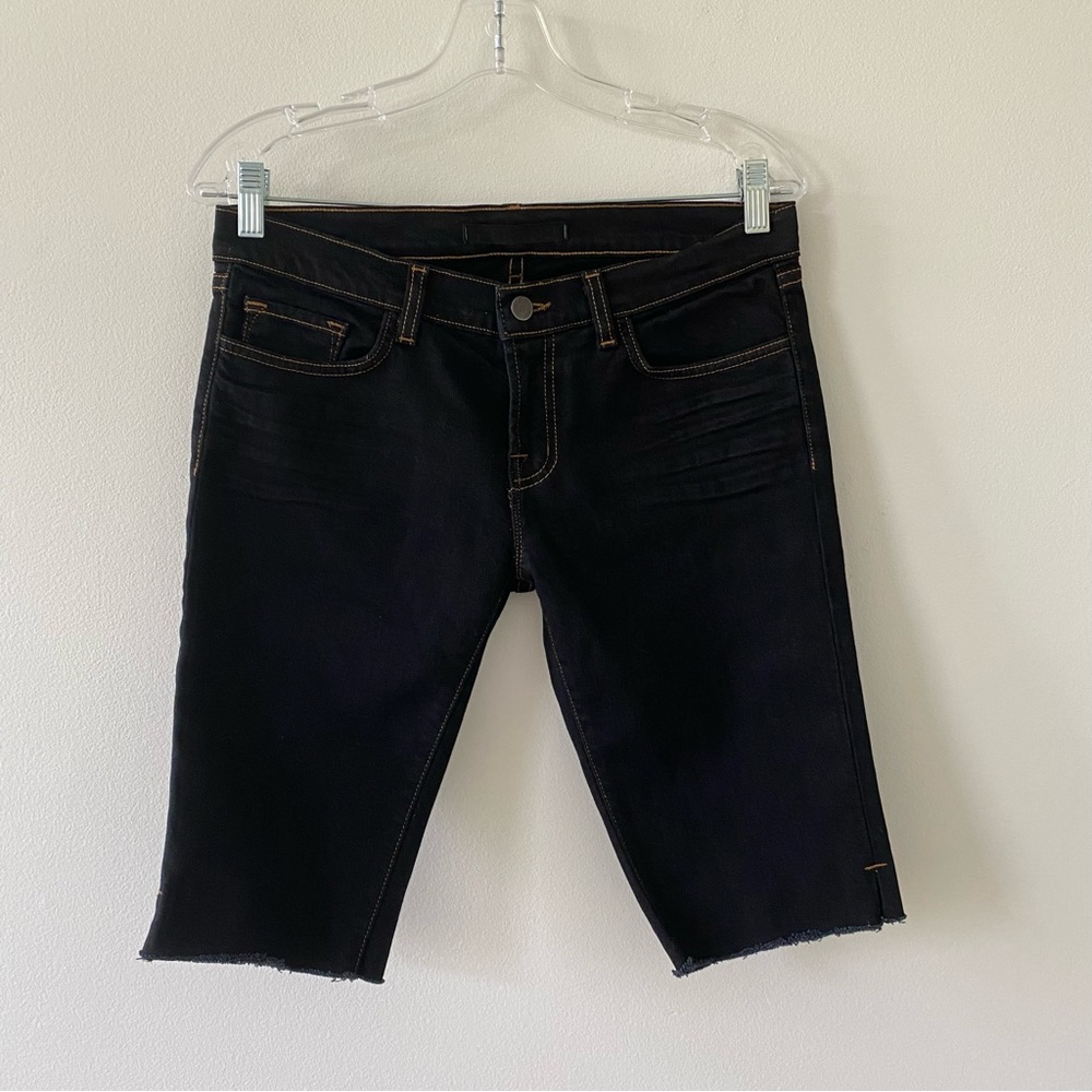 J Brand Women’s Bermuda Denim Shorts Blue